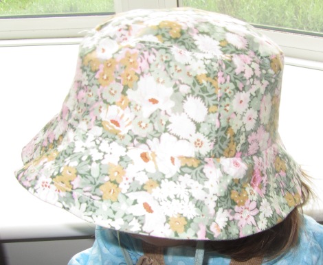 Oliver + S Child's Bucket hat by The Occasional Craft